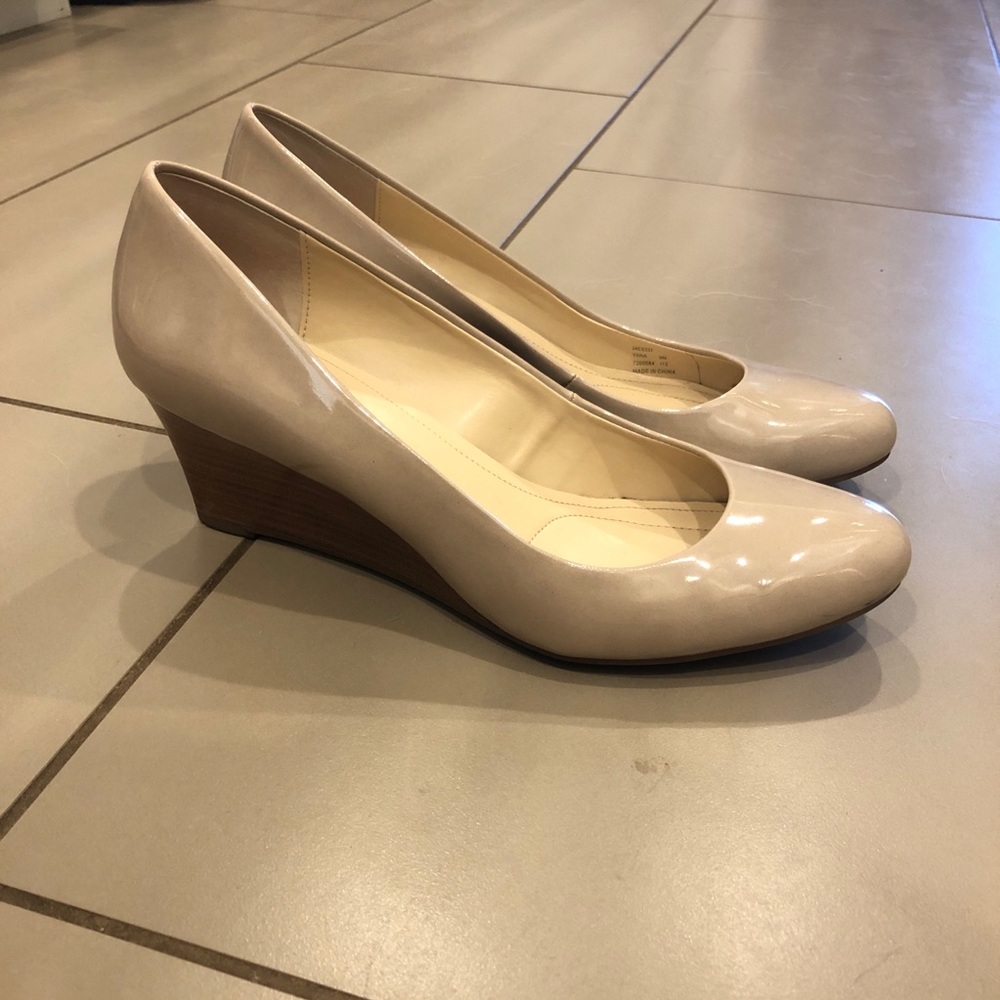 Patent Nude Wedges